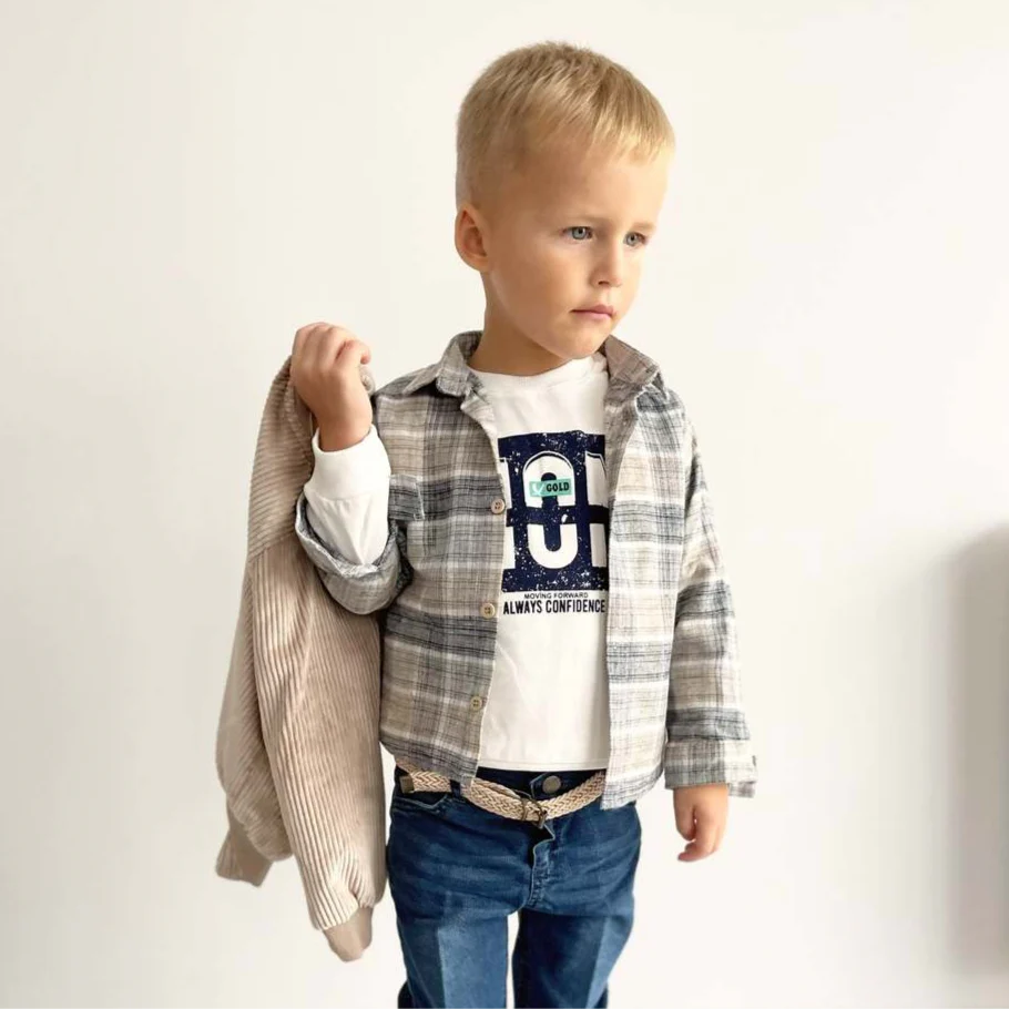 Toddler Boy Western Outfit – Casual Formal Suit for Kids - Image 5